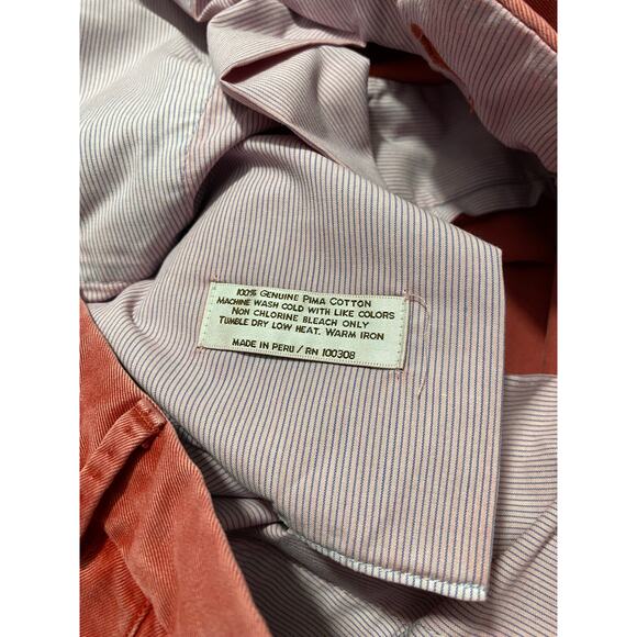 NWT Peter Millar Soft Touch Pants Faded Red Color Golf Classic 100% Pima Cotton - Picture 3 of 10